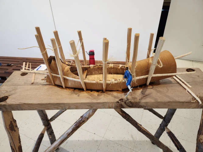 Canot en construction 3